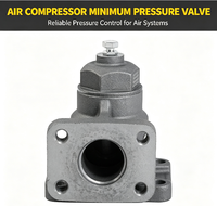 Conjunto de Válvula de Presión Mínima SMPV-65 Red Star MPV de Alta Calidad, Compatible con Piezas de Compresores de Aire de Tornillo Universales