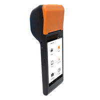 Terminal PDA portable Android 5,5 pouces avec écran tactile, imprimante de reçus, Bluetooth, scanner de code QR et Wi-Fi – Meilleures ventes