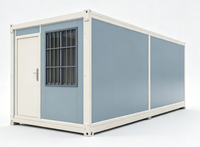 Container Prefabbricato Modulare con Pannelli Sandwich per Ufficio da Cantiere, Dormitorio per Lavoratori, Chiosco, Stand Commerciale