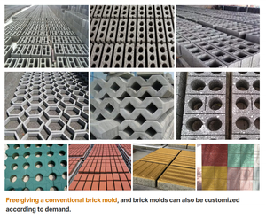 قوالب كتلة الأسمنت رصف قوالب كتلة خرسانية مجوفة الشركة المصنعة - Product Image 6