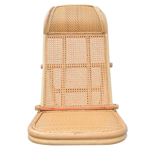 Tumbona de ratán estilo playa de <span class=keywords><strong>California</strong></span>, ergonómica, plegable y ventilada, perfecta para puestas de sol de Malibú y balcones urbanos - Product Image 2