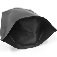 Sac de café en gros d'approvisionnement d'usine avec pochette debout avec valve sacs d'emballage en plastique de feuille d'aluminium zip-lock