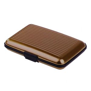Men's Women's Metal RFID Blocking <b>Card</b> Case Slim Waterproof Name <b>Card</b> <b>Protector</b> Wallet Credit <b>Card</b> Holder Bag Clips Product - Product Image 6
