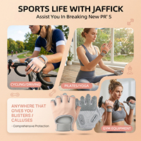 Guantes de Entrenamiento MKAS, Transpirables, con Almohadilla de Gel en la Palma, Antideslizantes, con Soporte para Muñeca, para Hombres y Mujeres, para Levantamiento de Pesas y Fitness