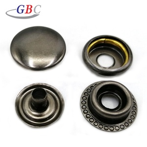 Súng Kim Loại 15 Mm 24 L Brass Báo Chí <span class=keywords><strong>Snap</strong></span> Nút Không Thấm Nước Bốn Phần <span class=keywords><strong>Snap</strong></span> Fastener Tùy Chỉnh <span class=keywords><strong>Snap</strong></span> Nút Thiết Lập Cổ Điển Cho Áo Khoác - Product Image 1