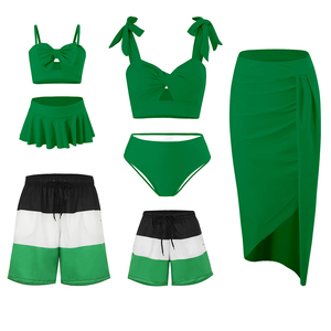 Costume da bagno di design all'ingrosso Bikini per mamma <span class=keywords><strong>e</strong></span> Me costume da bagno intero pantaloni da spiaggia costume da bagno - Product Image 2