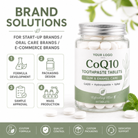 Fabricant de comprimés de dentifrice personnalisés au CoQ10 pour le soin des gencives, sans fluorure, à l'hydroxyapatite