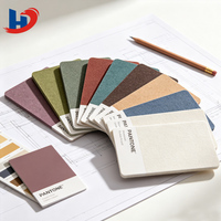 Panel Acústico PET de Color Personalizado HENGJIU de 12 mm para Decoración de Paredes de Vestíbulos y Recepciones de Hoteles de Lujo, Panel Acústico con Combinación de Colores Pantone