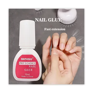 Long Lasting Nail Glue 15g For Artificial Nails Super Strong Adhesive Glue For Nail Decorations Falsenails