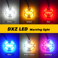 Feu de position latéral et d'avertissement ambre 20 LED 12V-24V DXZ JB-Y-20LED-Y, lampe indicatrice de dégagement pour camion, remorque, camping-car, poids lourd, bus, bateau