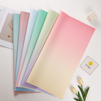 Nouveau Papier d'Emballage pour Bouquet Rayé Arc-en-ciel Épais à Dégradé, Papier d'Emballage de Haute Qualité, Matériaux Floraux pour Fleuristes