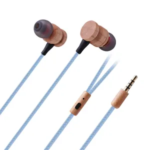Headphone dalam telinga kabel Auriculares Alambricos De earphone berkabel 3.5 Mm earbud dengan Mic