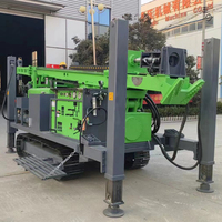 Plataforma de perforación de núcleo de roca diésel multifuncional de nueva condición con motor de bomba de potencia fuerte Motor de 92kw para perforación de 1600m