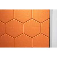 Panneau mural en V rainuré beige en fibre de polyester, panneau acoustique décoratif pour revêtement mural intérieur de bureau