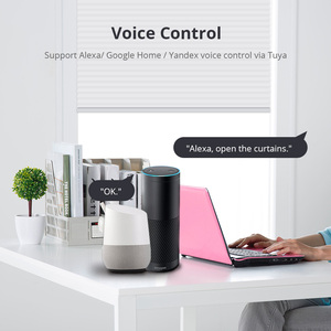 Zemismart điện Zebra cơ giới con lăn cửa sổ Shades 17/25/28mm ống có thể sạc lại hình ống động cơ ZigBee phòng khách - Product Image 3