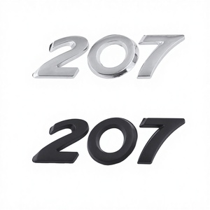 Emblema Personalizado ELang Económico 307, Adhesivo Metálico para Carrocería <span class=keywords><strong>de</strong></span> Coche <span class=keywords><strong>Peugeot</strong></span> OEM, 1 Año, Venta al por Mayor para Clubes <span class=keywords><strong>de</strong></span> Fans, Accesorios para Camiones y Automóviles - Product Image 3