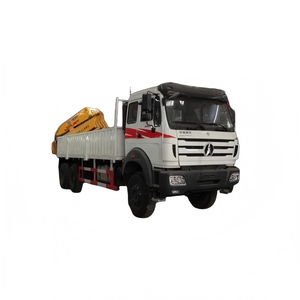 Vente de camions <span class=keywords><strong>tout</strong></span>-<span class=keywords><strong>terrain</strong></span> à traction intégrale équipés de grues télescopiques de 10 tonnes aux Émirats arabes unis. - Product Image 2