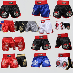 Pantalones Cortos de Kick Boxing / <span class=keywords><strong>Muay</strong></span> <span class=keywords><strong>Thai</strong></span> con Diseño Personalizado, Pantalones Cortos de Lucha, Pantalones Cortos de <span class=keywords><strong>Muay</strong></span> <span class=keywords><strong>Thai</strong></span> - Product Image 3