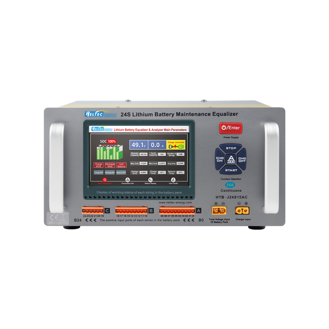 Ev Battery Cell Equalizer 24S Lifepo4 Equalizer  15A Battery Restoration Machine Hybrid Battery Repair Equipment