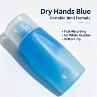 Craie pour mains sèches, 30 ml, bleue transparente, à usage unique, portable, pour l'escalade, la musculation, la pole dance