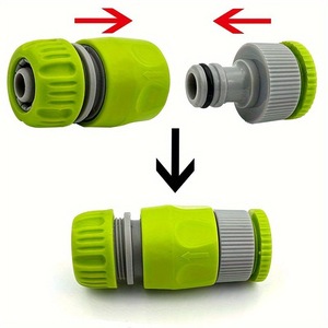 <b>Quick</b> Connect Garden Hose Fittings 1/2 In Plastic Coupling For Irrigation And Car Washing Accessories - Product Image 5