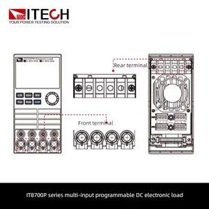 ITECH IT8701P IT8702P Módulo de Carga Dual, Bloque de Cuatro Cargas, Unidad de Control Principal IT8703P, Unidad de Expansión de Cuatro Cargas - Product Image 2