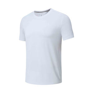 Custom Logo 170g Crystal Silk Round Neck Sports <b>T</b> - <b>shirt</b> for Fitness Elastic,Breathable <b>Large</b> Size Available <b>T</b>-<b>shirt</b> For Men - Product Image 4