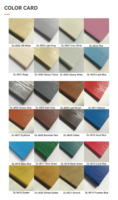 Revêtement mural extérieur en PVC imperméable de qualité européenne, résistant aux UV, ignifuge, panneaux de bardage extérieur pour hôtels et bâtiments résidentiels