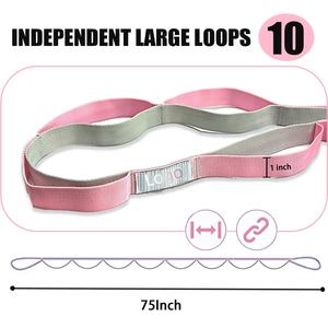 Cinta de Ejercicio No Elástica CZFIT para Fisioterapia, Pilates, Danza, Gimnasia, Estiramiento, <span class=keywords><strong>Yoga</strong></span>, con Lazos - Product Image 2