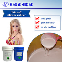 Poupée en Silicone liquide pour fille et garçon, glisseur porte-bonheur, corps complet