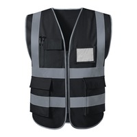 Vêtements de soudage, veste de sécurité, gilet haute visibilité classe 2, gilet de travail pour hommes, vêtements de travail, gilet de bénévole avec logo