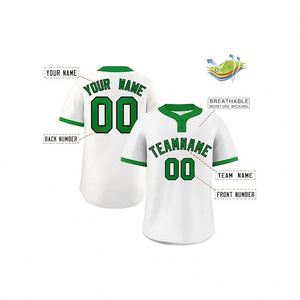 เสื้อเบสบอลเยาวชนแบบแห้งเร็ว คอวี ปักโลโก้ตามสั่ง ขายส่ง แบบเรียบๆ ไม่มีลาย - Product Image 2
