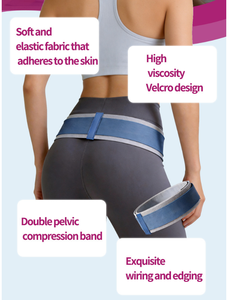 Custom Logo Knitting <b>Sacroiliac</b> <b>Belt</b> Adjustable Pelvis Hip <b>Belt</b> for Women and Men - Product Image 4