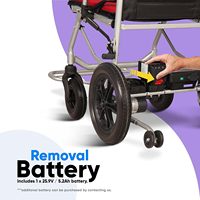 Fauteuil roulant électrique haut de gamme au Pakistan, en Corée du Sud, pliable, portable, intelligent, fauteuil roulant électrique intelligent, États-Unis