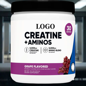 ผง Creatine oem/odm, Creatine + aminos, Creatine monohydrate + 5000มก. อะมิโน bcaa ผสมผสาน - Product Image 2