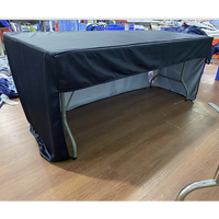 Nappe de style luxe léger en polyester, nappes personnalisées exquises pour tables rectangulaires, ornées de logos d'entreprise
