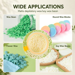 Wholesale Detachable Handle Silicone <b>Wax</b> <b>Melting</b> Pot High Temperature Resistance Removable Inner Liner for <b>Wax</b> <b>Melting</b> - Product Image 3