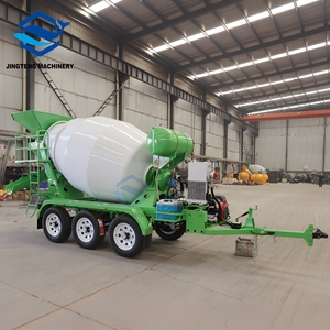 เครื่องผสมคอนกรีตรถบรรทุกขนาดเล็ก3ลูกบาศก์เมตรเครื่องผสมคอนกรีตพร้อมดรัม - Product Image 1