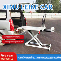 Nouveau chariot à main hydraulique pliable et portable, élévateur à ciseaux électrique embarqué pour le manutention et le chargement de marchandises, camion à plateau Ximu Leke Hotels