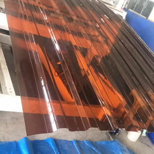 Vente en gros de feuilles de toiture en polycarbonate ondulé pour puits de lumière modernes de 0.8mm avec protection UV pour une utilisation dans les hôtels et les parcs - Product Image 4