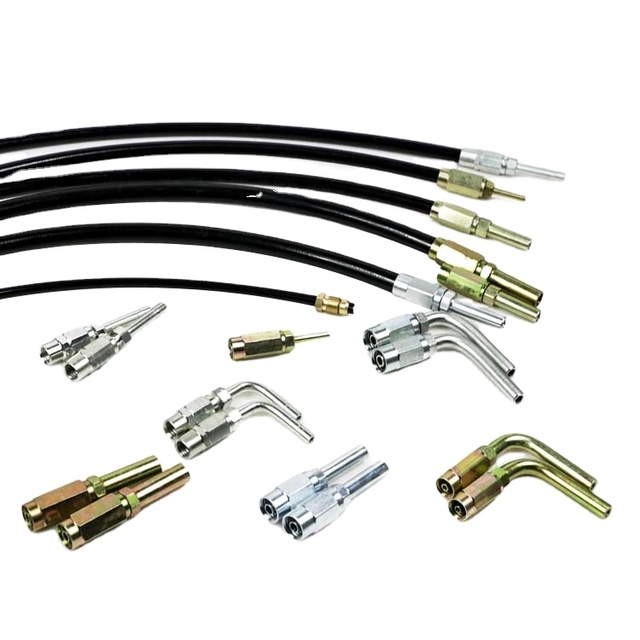 Good Sales KA KB Type Steel Lubrication Flange Oil Fittings Threaded Sleeves Hose Tubes for Low Pressure Pipelines