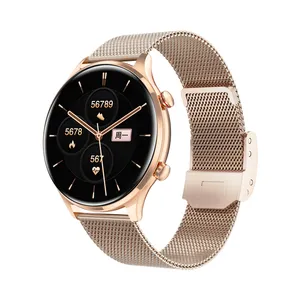 New Fashion Smart Watch for Women BT Call AK50 Heart Rate Monitoring lady Smartwatch 2023