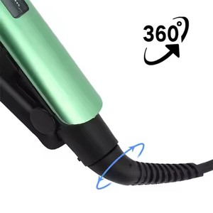 <span class=keywords><strong>Plancha</strong></span> de Titanio Profesional 500F 2 <span class=keywords><strong>en</strong></span> 1 con Pantalla LCD y Temperatura Ajustable, Rizador de Cerámica y Alisador de Cabello - Product Image 3