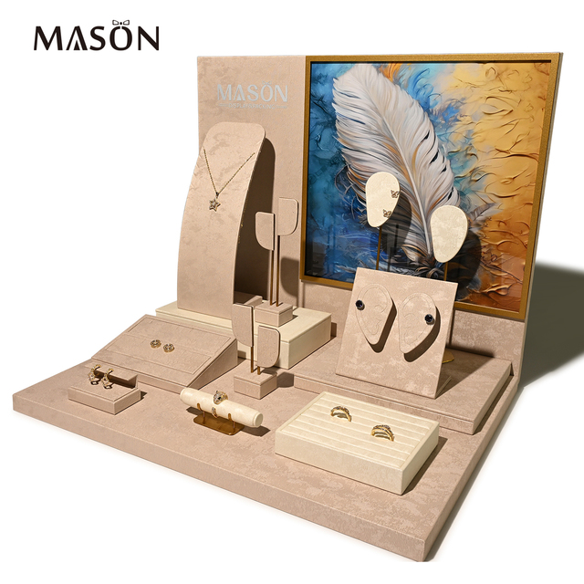 Mason Jewelry Display Set High-end Jewellery Store Counter Display Props Universal Display Rack for Exhibition Window Show