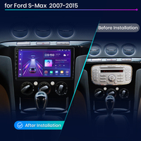 Junsun V1 CarPlay Unidad Principal para Ford s-max S Max 2007-2015 Android Radio de coche navegación para Ford s-max Autoradio Multimedia