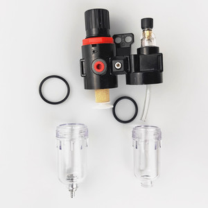 Régulateur de filtre à air et lubrificateur Yongjie AFR2000 avec coupelles d'eau et d'huile, composants pneumatiques avec joints d'étanchéité - Product Image 1