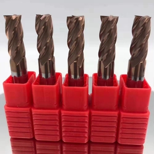 ราคาขายส่งสำหรับการสั่งซื้อจำนวนมาก ดอกกัดโซลิดคาร์ไบด์เคลือบ 4F AlTiN แบบ 4 ฟลุต สำหรับเหล็กกล้าไร้สนิม - Product Image 2