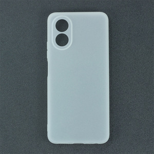 Nhà Sản Xuất Trống Matte Mềm Frosted Cover Quay Lại <span class=keywords><strong>Tpu</strong></span> Đen Điện Thoại Di Động Trường Hợp Đối Với Oppo A38 4G/A18 4G - Product Image 3