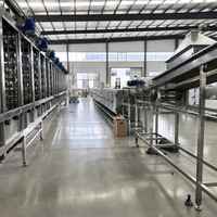 Ligne de production automatique de nouilles instantanées pour usine de fabrication, machine électrique commerciale pour la fabrication de nouilles ramen instantanées