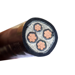 Hualian YJV22 6mm 0,6/1KV Conductor de cobre/aluminio de voltaje medio 90C Cable de alimentación estándar de temperatura de trabajo Turquía PVC aislado - Product Image 1